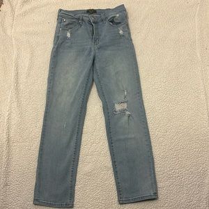 Straight leg jeans